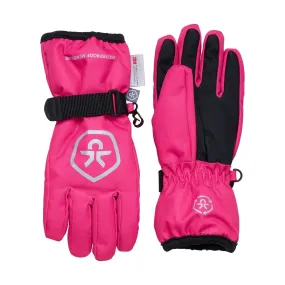 Fuchsia Purple Recycled Waterproof Winter Gloves